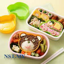 Bear and Car Food Cup/ Rice Mould